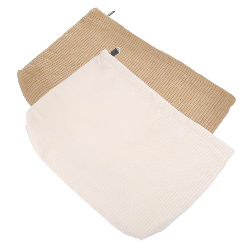 WOONEKY 2stücke Schminkkoffer Mit Reißverschluss Tragbare Make-up-Tasche Für Damen Reise-Kosmetiktasche Aus Stoff Aufbewahrungstasche Für Kosmetika Und Schmuck Praktisch Und Langlebig WOONEKY 2stücke Schminkkoffer Mit Reißverschluss Tragbare Make-up-Tasche Für Damen Reise-Kosmetiktasche Aus Stoff Aufbewahrungstasche Für Kosmetika Und Schmuck Praktisch Und Langlebig von WOONEKY