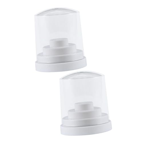 WOONEKY 2stücke Nagelbit Aufbewahrungsbox Für Maniküre Bohrer Organizer Für Nagelpolierbits Für Professionelle Und Private Nutzung Schützt Ihre Nagelbohrer Und von WOONEKY