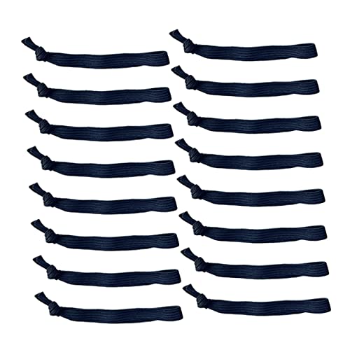 WOONEKY 30 Stück Herren Haargummis Elastische Knoten Haarbänder No Crease Haargummi Pferdeschwanz Halter für Sport und Freizeitaktivitäten von WOONEKY