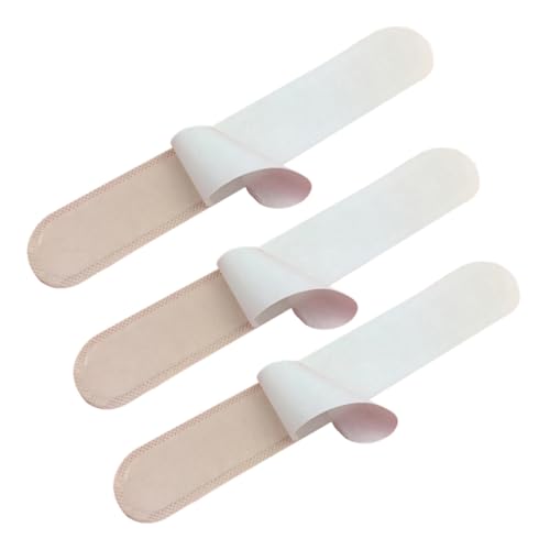 WOONEKY 30 Stück Einweg Schweißband Kragen Protector für Hut Saugfähige Kragenschutzpolster Vliesstoff Selbstklebend Unsichtbar für Männer und Frauen gegen Schweißflecken von WOONEKY