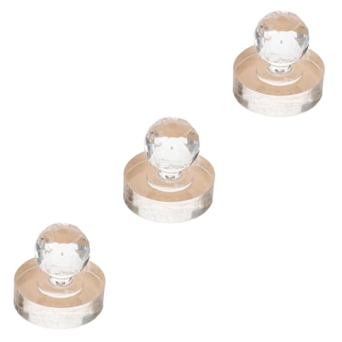 WOONEKY 3stücke Augen Make-up Werkzeug Runde Für Lidschatten Augenpuder-stempel Tragbar Und Leicht Für Kompaktformen von WOONEKY