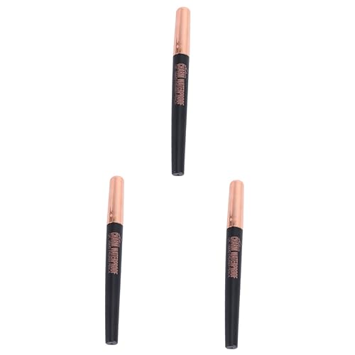 WOONEKY 3stücke Wasserfester Eyeliner-stift Für Schweißresistent Langlebig Und Einfach Anzuwenden Für Cooles Make-up Und von WOONEKY