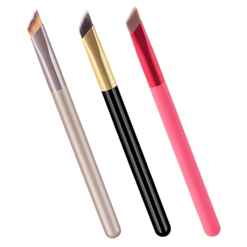 WOONEKY 3stücke Kosmetische Augenbrauenpinsel Lidschatten Make-up Pinselset Für Reisen Und Salon von WOONEKY