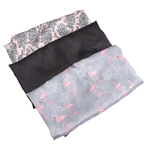 WOONEKY 3stücke Breitkrempiger Schlafhaube Hut Für Frauen Haarschutz Hut Aus Strapazierfähigem Material Tragbar Und Einfach Zu Reinigen Komfortables Design Für Schlaf von WOONEKY