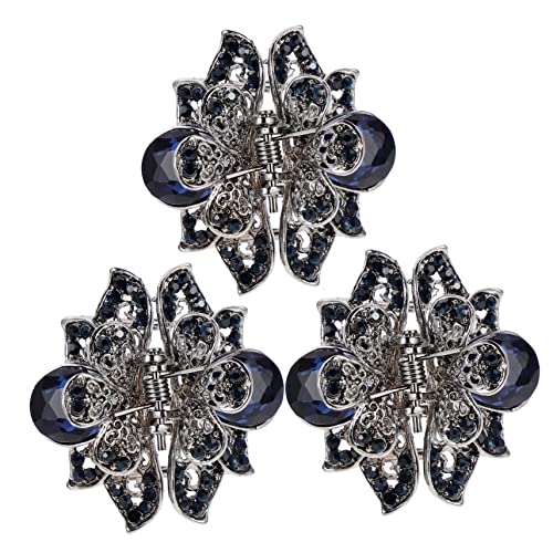 WOONEKY 3stücke Zinklegierung Haarspange Frauen Blumen Haarclips Haarnadeln Schmuck Für Alltag Party Urlaub von WOONEKY