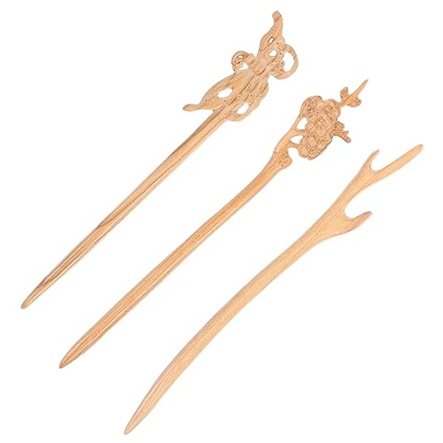WOONEKY 3stücke Holz Haarnadeln Für Frauen Retro Haarstäbchen Haarstäbe Aus Holz Für Langes Haar Chinesische Haarstäbe Für Dutts Haarschmuck Essstäbchen Für Haare Vintage Für Alltag Und Ve WOONEKY 3stücke Holz Haarnadeln Für Frauen Retro Haarstäbchen Haarstäbe Aus Holz Für Langes Haar Chinesische Haarstäbe Für Dutts Haarschmuck Essstäbchen Für Haare Vintage Für Alltag Und Ve von WOONEKY