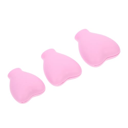 WOONEKY 3stücke Silikon Makeup Pinsel Schutzcover Reise Organizer Für Kosmetikpinsel Staubdicht Und Langlebig Für Unterwegs Verschiedene von WOONEKY