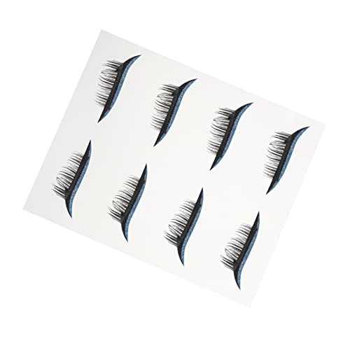 WOONEKY Selbstklebende Eyeliner- Und Wimpernaufkleber 4 Paar Aufkleber Sofortiges Augen-make-up Für Tiefe Attraktive Augen von WOONEKY