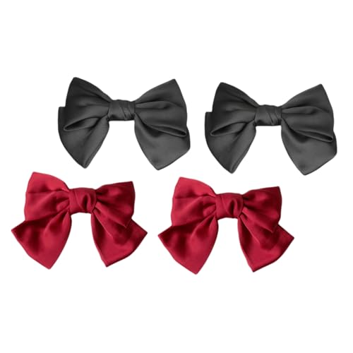 WOONEKY 4stücke Schleife Knoten Haarspange Damen Haarspange Schleife Knoten Haar Clip von WOONEKY