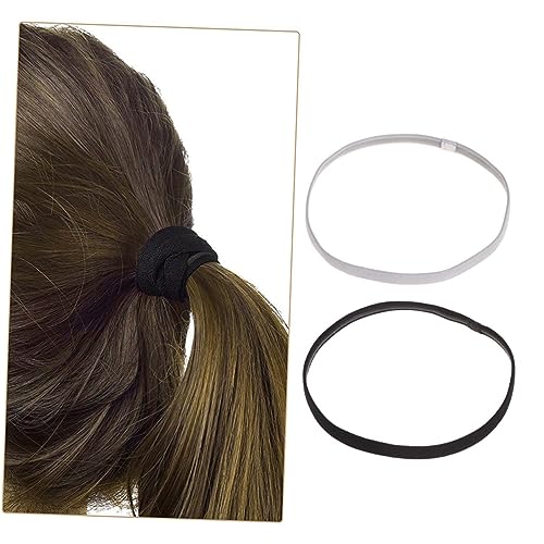 WOONEKY 4stücke Teiliges Elastische Sport-stirnbänder Und Schwarz Für Yoga Fitness Und Outdoor-aktivitäten Strapazierfähiges Haar-accessoire Für Damen Und Herren von WOONEKY