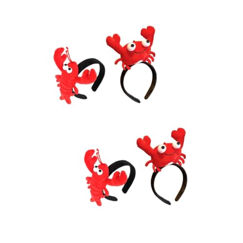 WOONEKY 2sets Krabben Haar Hoop Krabben Kopfschmuck Für Party Und Leistung 2 Stücke * 2 von WOONEKY