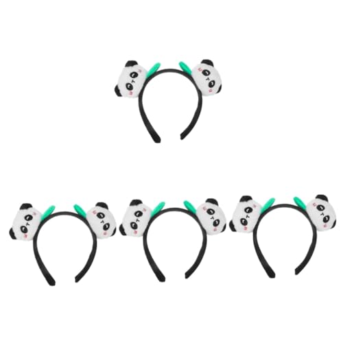 WOONEKY 4 Stücke Modische Tier Kopfschmuck Panda Haarband Für Party Favors Dekorationen Maskerade Bühne Zeigen von WOONEKY