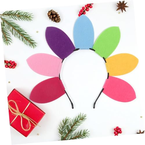 WOONEKY 4stücke Sonnenblumen-stirnband Für Frauen Valentinstag-haarband Geburtstagsblumen-stirnband Süßes Sonnenblumen-haarband Sonnenblumen-haarschmuck Für Partys Und Fotoshootings von WOONEKY