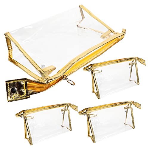 WOONEKY 4er-Set Reise-kulturbeutel Kosmetik-aufbewahrungsbox Mit Make-up-Taschen Stabile Tasche Für Frauen Lippenstift Haarspangen WOONEKY 4er-Set Reise-kulturbeutel Kosmetik-aufbewahrungsbox Mit Make-up-Taschen Stabile Tasche Für Frauen Lippenstift Haarspangen von WOONEKY