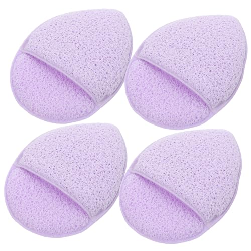 WOONEKY 4stücke Gesichtswaschschwamm Für Make-up Entferner Pad Kosmetikschwamm Aus Weichem Material Für Hautpflege Unterwegs von WOONEKY