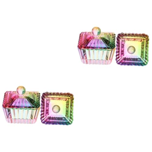 WOONEKY 4stücke Nagel Dappen Dish Mit Deckel Hochwertige Acryl-schalen Für Nagellack Und Maniküre Für Nagelstudios Und Heimgebrauch Praktische Aufbewahrung Und Stilvolles Design von WOONEKY