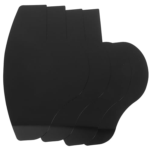 WOONEKY 4stücke Teiliges Bart Haarlinien-design Männer Praktische Schablone Zur Haarliniengestaltung Und Bartformung Für Haarfaseranwendungen Und Styling von WOONEKY