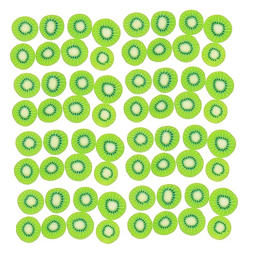 WOONEKY 5taschen Nail Art Aufkleber Frucht Design Für Maniküre Und Handyhüllen Dekoration Für Nagelstudios Und Partys Kiwi Und Andere Früchte Selbstklebend Pro Packung von WOONEKY