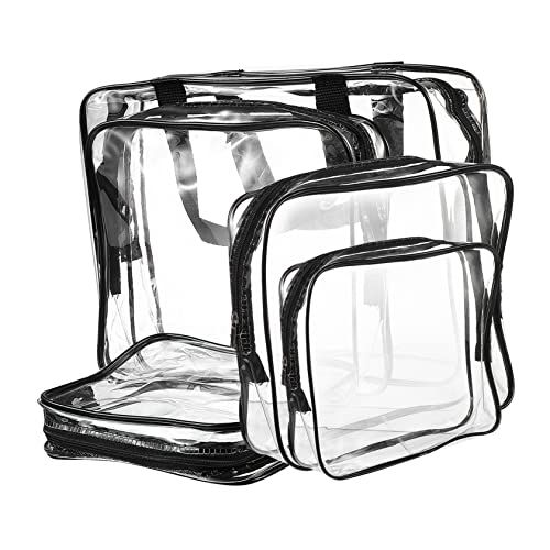 WOONEKY 5stücke Transparente Kosmetiktasche Aus PVC-Material Mit Reißverschluss Für Damen Reise-Organizer Für Make-up Kosmetika Badartikel Babybedarf Und Mehr WOONEKY 5stücke Transparente Kosmetiktasche Aus PVC-Material Mit Reißverschluss Für Damen Reise-Organizer Für Make-up Kosmetika Badartikel Babybedarf Und Mehr von WOONEKY