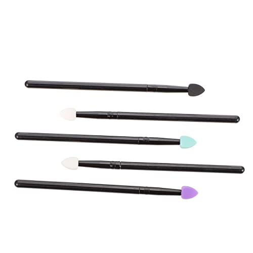 WOONEKY 5-teiliges Schimmerndes Lidschatten-make-up-pinsel-set Für Trockene Normale Fettige Und Mischhaut von WOONEKY