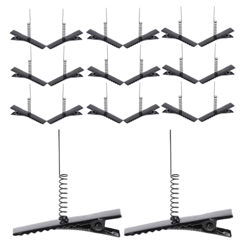 WOONEKY 50 Stück Duckbill Haarclips Diy Haarspangen für und Mädchen Rutschfeste Alligator Barette für Handwerkliche Projekte und Haardekorationen Leicht und Langlebig von WOONEKY