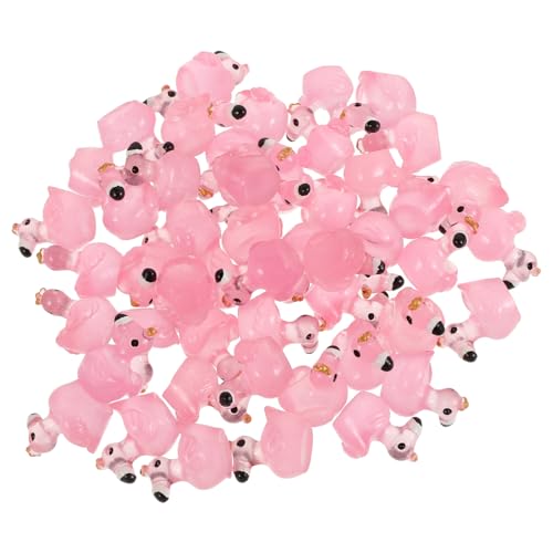 WOONEKY 50 Stück Flamingo Figuren mit Krone Leuchtende Dekoration für Diy Puppenhaus und Garten Tierfiguren für Kreative Bastelprojekte WOONEKY 50 Stück Flamingo Figuren mit Krone Leuchtende Dekoration für Diy Puppenhaus und Garten Tierfiguren für Kreative Bastelprojekte von WOONEKY