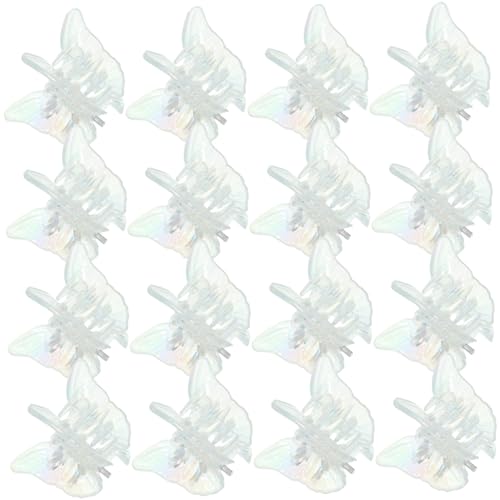 WOONEKY 50stücke Mini-haarklammern Kleine Schmetterlings-haarklammern Für Damen Für Dünnes Haar Kleine Für Langes Haar Haarspangen Zum Fixieren Zarte Und Hübsche Haaraccessoires von WOONEKY