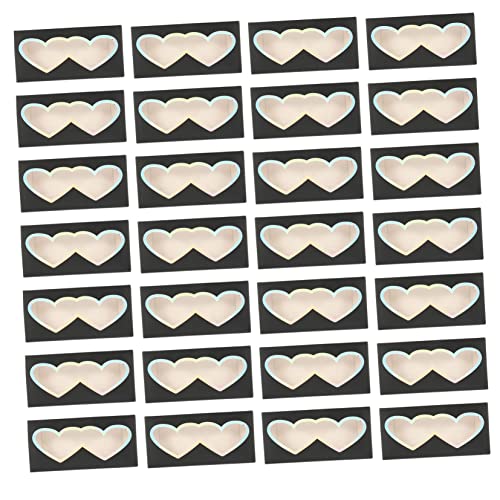 WOONEKY 50pcs Gefälschte Wimpern Lagerung Boxen Herz Design Wimpern Organizer Leichte Make-up Organizer Fach von WOONEKY