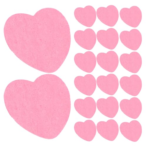 WOONEKY 50 Stück komprimierte Gesichtsschwämme: Rosa, herzförmige Gesichtsreinigungsschwämme – Reiseutensilien für Frauen – Kosmetik-Make-up-Schwammpads aus natürlicher Zellulose WOONEKY 50 Stück komprimierte Gesichtsschwämme: Rosa, herzförmige Gesichtsreinigungsschwämme – Reiseutensilien für Frauen – Kosmetik-Make-up-Schwammpads aus natürlicher Zellulose von WOONEKY