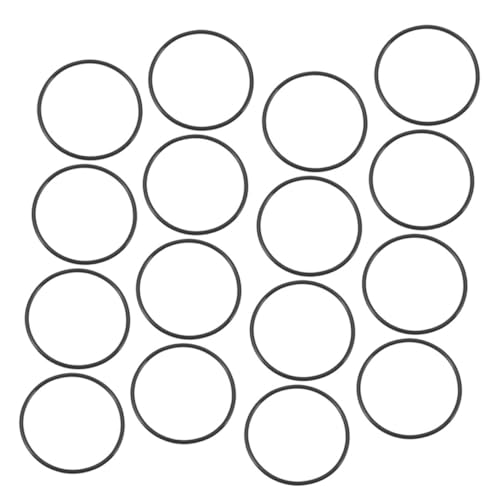 WOONEKY 50 Stücke Hautfreundliche Silikonarmbänder Elastische Selbstgemacht Armbänder für Erwachsene Bunte Zubehör Armbänder für Feste Sicheres Silikon für Hautkontakt von WOONEKY