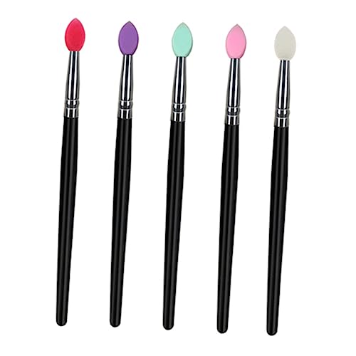 WOONEKY Make-up-pinsel – 5-teiliges Make-up-tool für Das Gesicht – Glitzer-lidschatten-palette – & Einfach Zu Verwenden von WOONEKY
