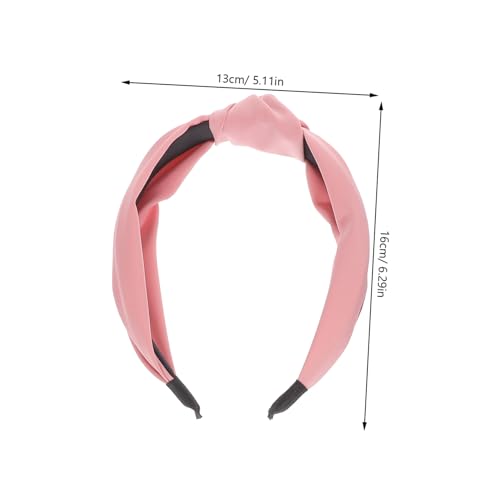 WOONEKY 6 Stck Teiliges Stirnband für Damen Breites Geknotetes Haarband Sechs Farben Modisches Leichtes und Atmungsaktives Haaraccessoire für Alltag Party und Besondere Anlässe von WOONEKY