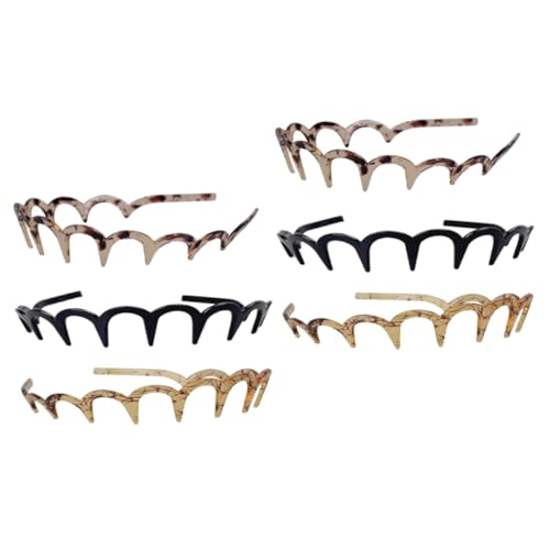 WOONEKY 2sets Headwear Mode Haar Band Clip Stirnband Für Geburtstag Party 3 Stücke * 2 von WOONEKY