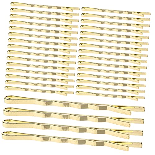 WOONEKY 60er-pack Haarschmuck Aus Strass in Gold Elegante Haarnadel in U-form Für Frauen Und Mädchen von WOONEKY