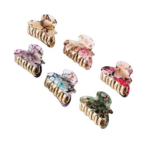 WOONEKY Acryl Haarklammer Klammer Für Frauen Haarklammern Snap Stylish von WOONEKY