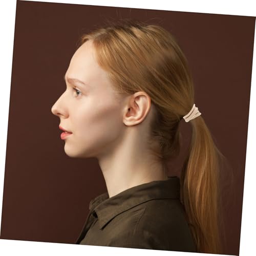 WOONEKY 8 Stück Haarbänder für Dickes und Lockiges Haar Elastische Schonende Pferdeschwanz Halter in Verschiedenen Farben Leicht Tragbar Modisch für Damen und Herren von WOONEKY