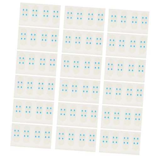 WOONEKY 80 Stück Gesichts Lifting Aufkleber Unsichtbare Atmungsaktive Gesichts Tapes zur Straffung Faltenreduzierung Förmige Konturierung für Alltag Fotos Feiern Hochzeiten Reisen von WOONEKY