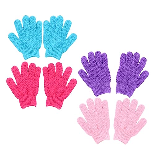 WOONEKY 8stücke Fäustlingsbadetuch Peelinghandschuh Körper Wäscher Schrubben Peelinghandschuhe Für Dusche Badehandschuhe Zum Peeling Entferner Für Abgestorbene Hautzellen Badetücher WOONEKY 8stücke Fäustlingsbadetuch Peelinghandschuh Körper Wäscher Schrubben Peelinghandschuhe Für Dusche Badehandschuhe Zum Peeling Entferner Für Abgestorbene Hautzellen Badetücher von WOONEKY