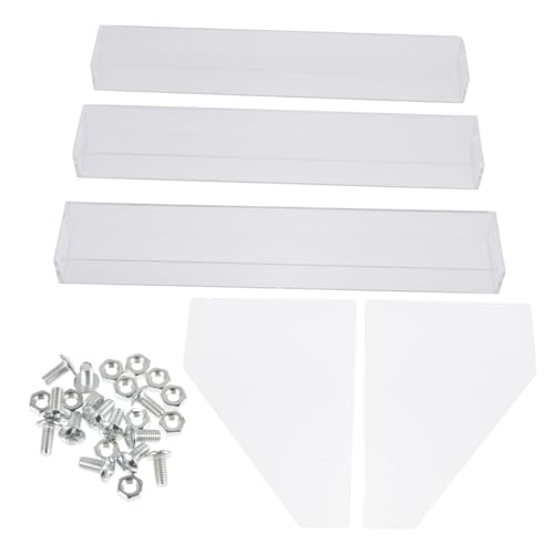 WOONEKY Acryl Nagellack Organizer Mit Transparenten Etagen Stauraum Für Kosmetik Und Lippenstifte Optimal Für Schminktische Und Badezimmer Langlebig Und Praktisch von WOONEKY