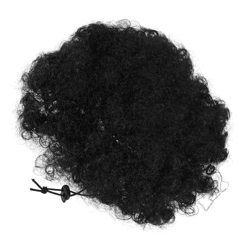WOONEKY Afro Drawstring Ponytail Große Lockige Haarknoten Hochtemperaturfaser Für Schwarze Frauen Mädchen Vielseitiges Haarteil Für Alltag Und Festliche Anlässe von WOONEKY