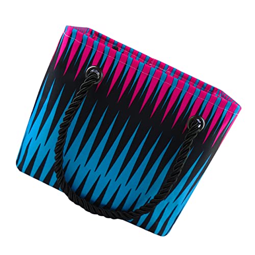 WOONEKY Badezimmertasche Bade-Organizer Aus Atmungsaktivem Material Tragbar Für Reisen Geeignet Für Shampoo Gesichtspflege Handtücher Und Badezusätze Großes Fassungsvermögen von WOONEKY