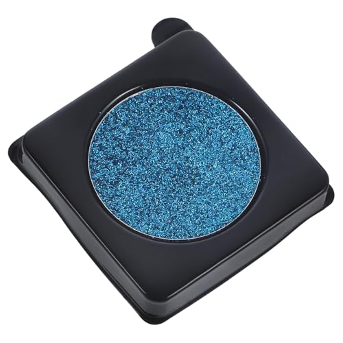 WOONEKY Blauer Glitzer Lidschatten Palette DIY Bühnen make up Schimmerndes Langanhaltendes Augen make up für Frauen Leicht Anzuwenden Tragbar Geeignet für Partys und Shows von WOONEKY
