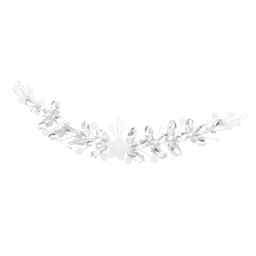 WOONEKY Braut Haarschmuck Sparkling Rhinestone Headband Braut Haarrebe Elegant Kopfschmuck für Hochzeit Damen und Brautjungfern Effortless Wear und Vielseitig von WOONEKY