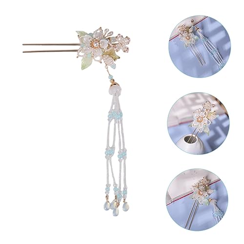 WOONEKY Chinesische Haarnadel Vintage Blume Haar Accessoire Für Frauen Haarschmuck Für Hochzeit Party Und Alltag Use von WOONEKY