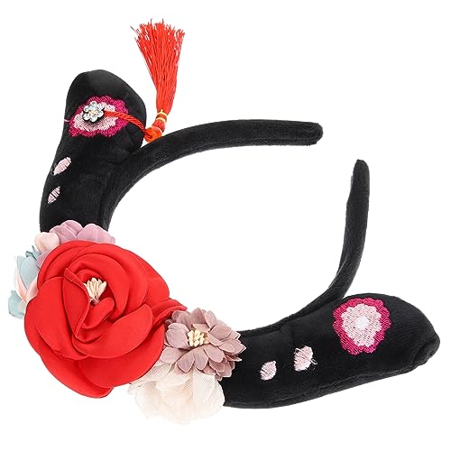WOONEKY Chinesisches Cosplay Haarband Mit Quaste Traditionelles Vintage Accessoire Für Feste Karneval Fotoshootings Und Kostümpartys Für Damen Und Kreative Looks von WOONEKY