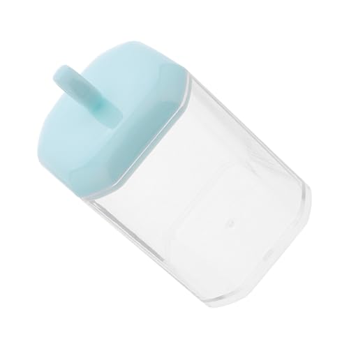 WOONEKY Wattepad-Organizer Mit Deckel Tragbarer Behälter Für Wattestäbchen Aufbewahrungsbox Für Kleine Gegenstände Geeignet Für Badezimmer Und Schreibtisch Staubdicht Und Praktisch von WOONEKY