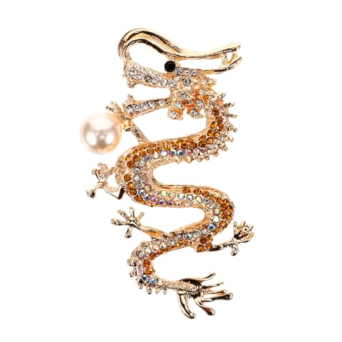 WOONEKY Drachenanhänger Metall Schmuckstück für Drachencharms für Taschen Schlüsselanhänger und Bastelprojekte für Neujahrsdekorationen und Alltäglichen Gebrauch von WOONEKY