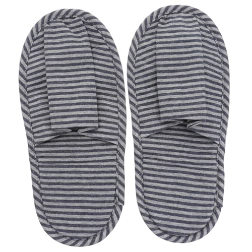 WOONEKY Faltbare Baumwoll Hausschuhe Damen Ultraleicht Atmungsaktiv Rutschfest mit Strapazierfähiger Sohle sowie Tragetasche für Reisen Hotel und Indoor Nutzung WOONEKY Faltbare Baumwoll Hausschuhe Damen Ultraleicht Atmungsaktiv Rutschfest mit Strapazierfähiger Sohle sowie Tragetasche für Reisen Hotel und Indoor Nutzung von WOONEKY