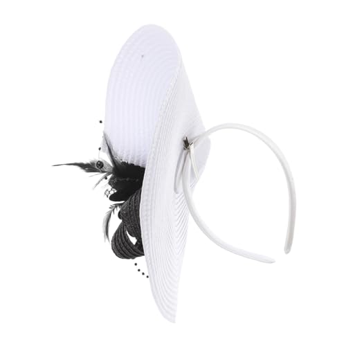 WOONEKY Fascinator-hut Für Hochzeiten Mit Und Blumendesign Eleganter Kopfschmuck Für Damen Für Bankette Und Besondere Anlässe von WOONEKY