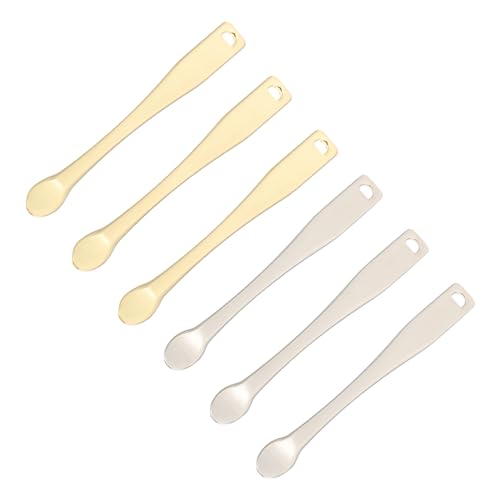 WOONEKY 6stücke Gesicht Creme Löffel Masken Kosmetik Werkzeug Flaschen Verteiler Oberfläche Lotion Anwender von WOONEKY